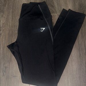 Gymshark Black Leggings with Logo